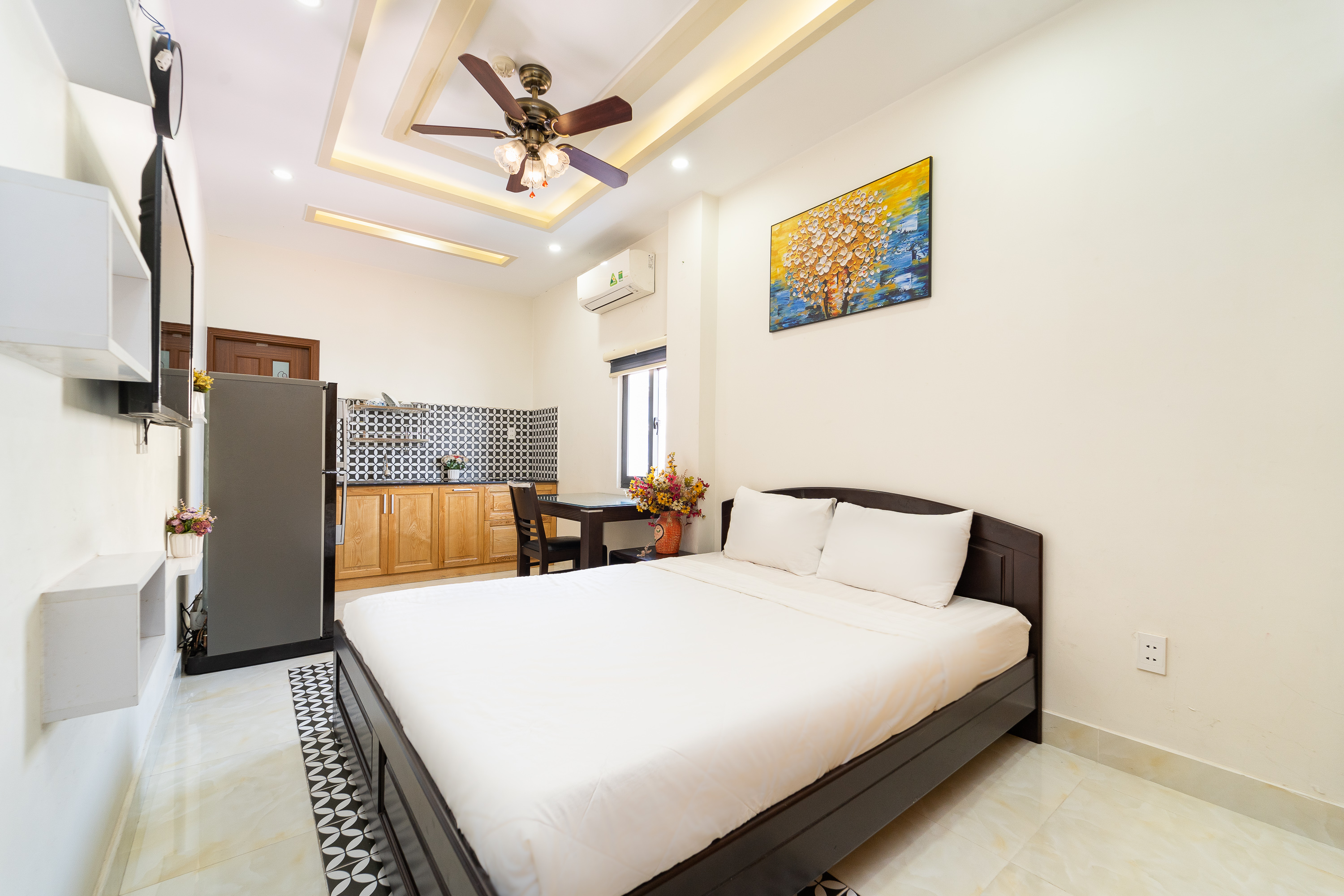 Căn hộ dịch vụ 1 phòng ngủ